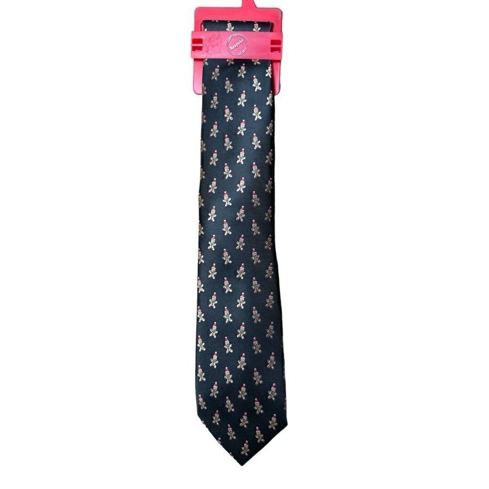 Festive Men’s Gingerbread Tie